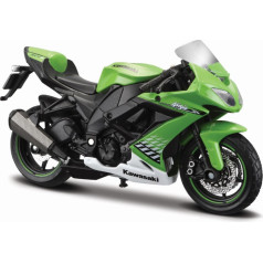 Modelis motocikls kawasaki ninja zx-10r ar statīvu