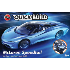 Quickbuild mclaren speedtail plastmasas modelis