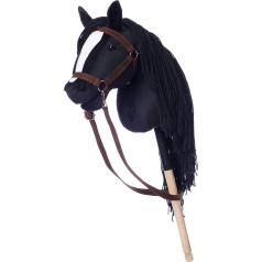 Hobiju zirgs hoppihorse a3 black