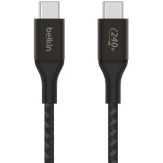 Kabeļa boostcharge usb-c/usb-c 240w 1m melns