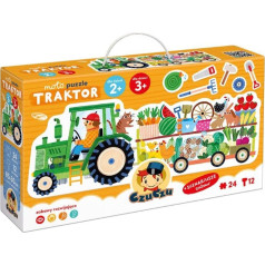 Moto puzzle - traktors