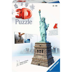 Puzzle 3d ēkas Brīvības statuja