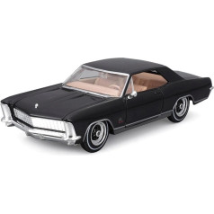 Kompozīts modelis buick riviera 1965 1/26 melns