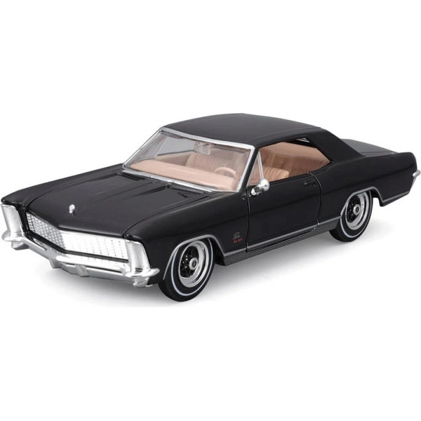 Kompozīts modelis buick riviera 1965 1/26 melns