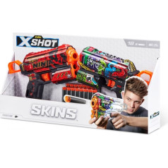 Zuru X-Shot Skins Flux 16 šautriņu šāvēja komplekts