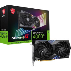 Видеокарта geforce rtx 4060 ti gaming x 16g gddr6 128bit 3dp/hdmi