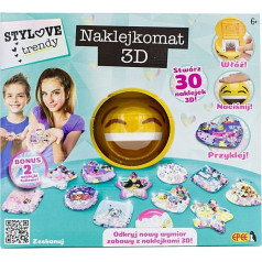 3D uzlīmju komplekts