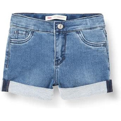 Levi's Kids sarullējami džinsa šorti, meitenes