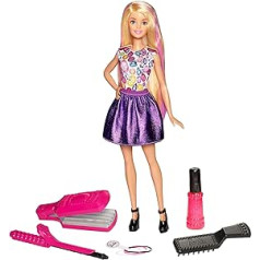 Mattel Barbie DWK49 Crimp and Curl Fun rotaļu komplekts