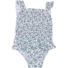 GOCCO Baby Girls' Traje De BaÑoengomado Verdoso Swimming Trunks, Verdoso