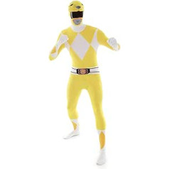 Morphsuits Power Rangers kostīms (Power Rangers) - dzeltens, izmērs: xl