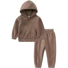 Generisch Baby Jungen Mädchen Junge Hose Und Langarmshirt Bekleidungssets Druck Pullover Sweatshirt Pullover Elastische Sweatshirt Top + Hose Zweiteiler Babykleidung