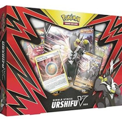 Pokemon 728192527166 Pokémon SAS5 Single Strike Urshifu V Box, daudzkrāsains