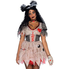 Leg Avenue Women's Deadly Voodoo Doll Halloween Costume