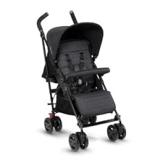 Silver Cross Pop Pushchair Compact and Lightweight Fully Adjustable Baby to Toddler Pushchair - Black