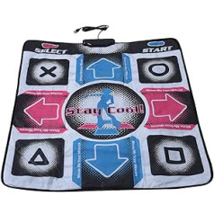 Zerone Dance Pad, Non-Slip Abrasion Resistant Dance Step Pad Mat Dancer T Blanket with USB for PC Support Windows 98/2000/XP/7 OS (Random Color)