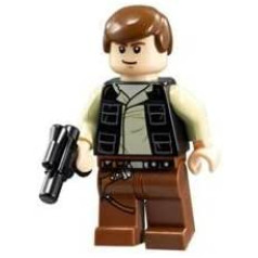 Lego Star Wars Han Solo minifigūra (2013) no LEGO