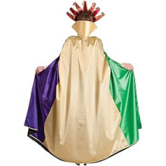 Carnival Toys 29031 - Cape Venezia Satin, 140 cm, Mehrfarbig