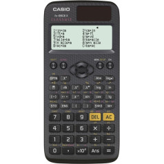 Casio scientific calculator fx-85cex, 379 functions, 77x166mm, black