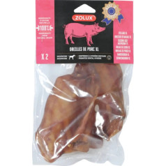 Zolux natural dog ear delicacy x2160g