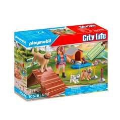 City Life 70676 figūriņu komplekts Dog Trainer dāvanu komplekts