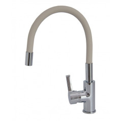 Pyramis flessi sand beige kitchen faucet 090938101 beige flexible