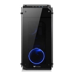 View 71 riing tempered glass - black