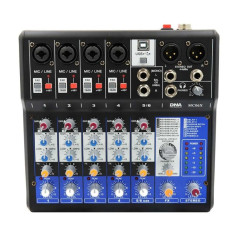 Dna Professional Dna mc06x - analog audio mixer USB interface 6 channels