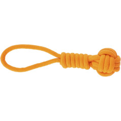 Dingo kamuolys + sustiprinta rankena 6,5x32cm oranžinė