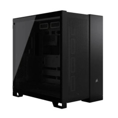 6500d airflow dual chamber black mid-tower case