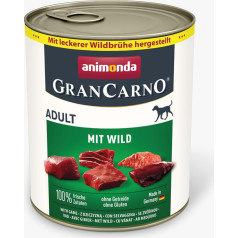 Animonda grancarno pieauguša brieža gaļa 400g