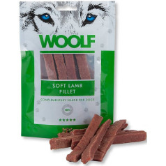 Woolf soft lamb fillets delicacy for dogs 100g
