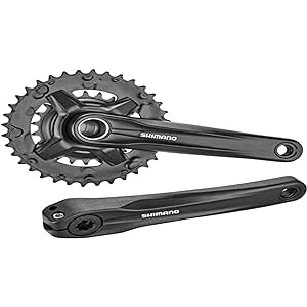 Shimano Unisex - Adult Altus kloķis, melns, viens izmērs