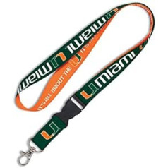 Wincraft Miami Hurricanes logotipa atslēgu piekariņš