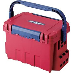 Meiho Versus Tackle Box Bucket Mouth BM-9000 540 x 340 x 350 mm, sarkans (2029)