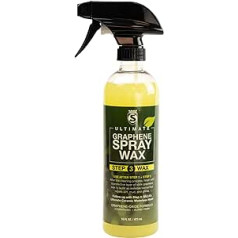 SILCA Bike Spa grafēna izsmidzināmais vasks — izcila krāsas aizsardzība — viegli uzklājams — 16 oz izsmidzināmā pudele — aizsargā līdz 90 dienām – Margaritas aromāts – 3. solis Bike Spa kolekcijā