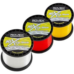 Rovex 10 x hohe Abriebfestigkeit Monofilament Line 10,9 kg – 1694 M – Rot