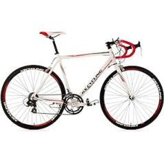 KS Cycling Euphoria šosejas velosipēds, 28 collas/71 cm alumīnija rāmis, balts