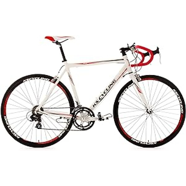 KS Cycling Euphoria šosejas velosipēds, 28 collas/71 cm alumīnija rāmis, balts