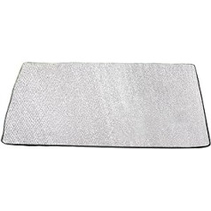 Aluminium Foil Sleeping Mattress, Camping Mat, Lightweight, with Storage Bag, Foldable Insulation, Tent Mat, Foam Sleeping Mat for Outdoors, 200 cm x 150 cm x 0.5 cm