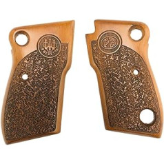 ZIB GRIPS priekš Beretta 71 72 75 Jaguar Grips Pistoles rokturis Roku darbs no valrieksta koka rokturi Ars.03