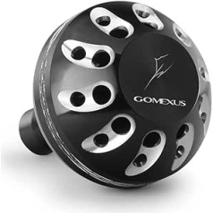 GOMEXUS barošanas poga saderīga ar Shimano Stradish CI4 Sahara FI Daiwa Ballistic LT Exceler LT vērpšanas spoles roktura nomaiņa Tiešā montāža metāls