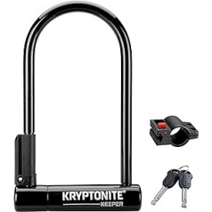 Kryptonite Keeper 12 mm U-Lock ar FlexFrame-U stiprinājumu