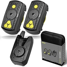 Black Cat Wireless Bite Signalizācija sams zvejai Battle Sounder Set 2+1