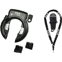 .AXA Defender Frame Lock Black + RLC Chain 140 ar somu