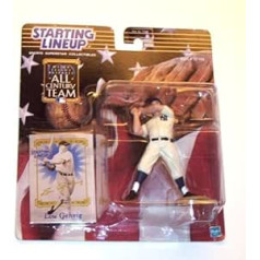 2000 MLB All Century Team Starting Lineup - Lou Gehrig - New York Yankees