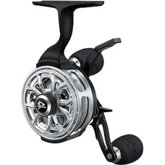 Piscifun ICX Carbon Ice Fishing Reel, Structure Upgrade Magnetic Drop System Inline Ice Fishing Reel, Freewheel Dual Model Lever, 3.2:1 High Speed, 8+1 Shielded BB, CNC Machined Ice Reel