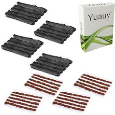 Yuauy 40 gabali 2 izmēra bezkameru riepu komplekta sloksnes Virves uzpildes spraudņi 1,5 mm 3,5 mm avārijas avārijas avārijas avārijas avārijas avārijas avārijas avārijas avārijas avārijas avārijas avārijas avārijas avārijas avārijas