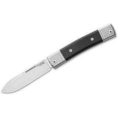 LionSteel Unisex - Adult Bestman I Drop Ebony Pocket Knife, Black, 17 cm