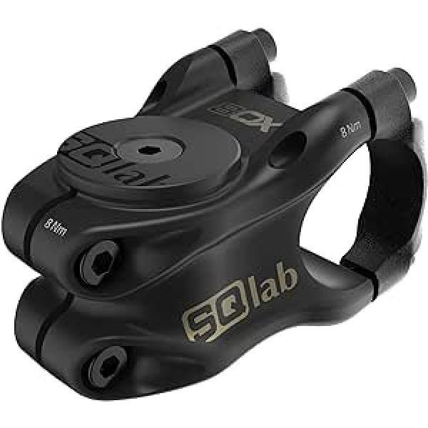 SQlab 2357 Unisex Youth 8OX Fabio Wibmer MTB kāts, zelts melns, 35mm-6°